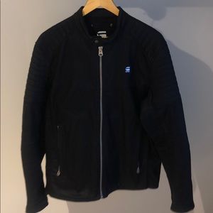 Men’s G-Start Raw Black Denim Jacket